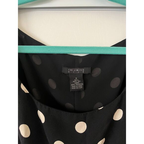 VTG Y2K The Limited Silk Polka Dot Dress - Picture 4 of 4